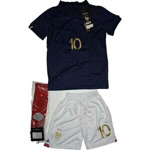 Francia Soccer set 2 pc short and jersey #10 (6/7 years) size22